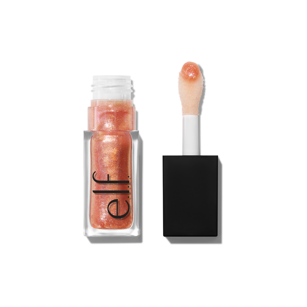 e.l.f. Glow Reviver Peach Shimmer Plumping Lip Oil - Apricot Feelings
