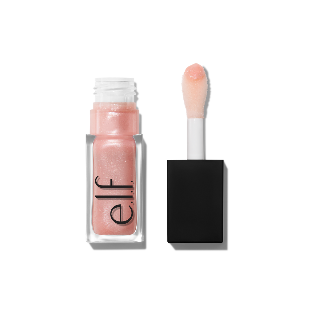 e.l.f. Glow Reviver Soft Pink Shimmer Plumping Lip Oil - Piggy Bank