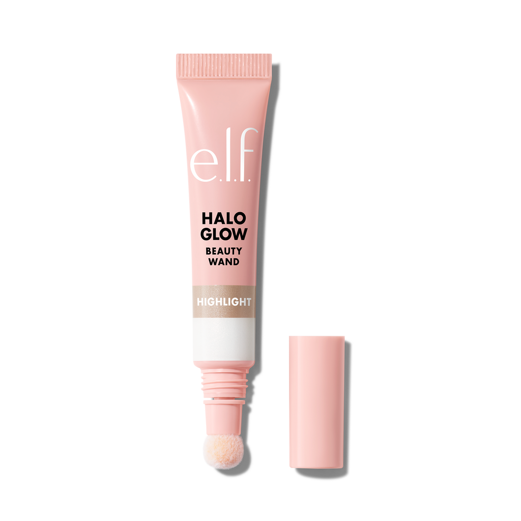 Halo Glow Highlight Beauty Wand - IRL Angel - White to Pink Gold Shift